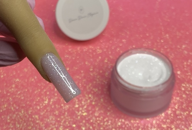 Sugar glitter acrylic nail powder